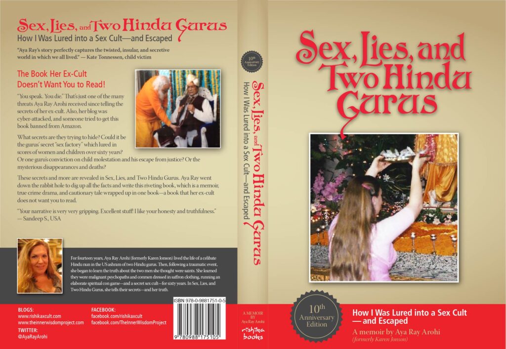 Sex, Lies, and Two Hindu Gurus 10th anniversary Edition.